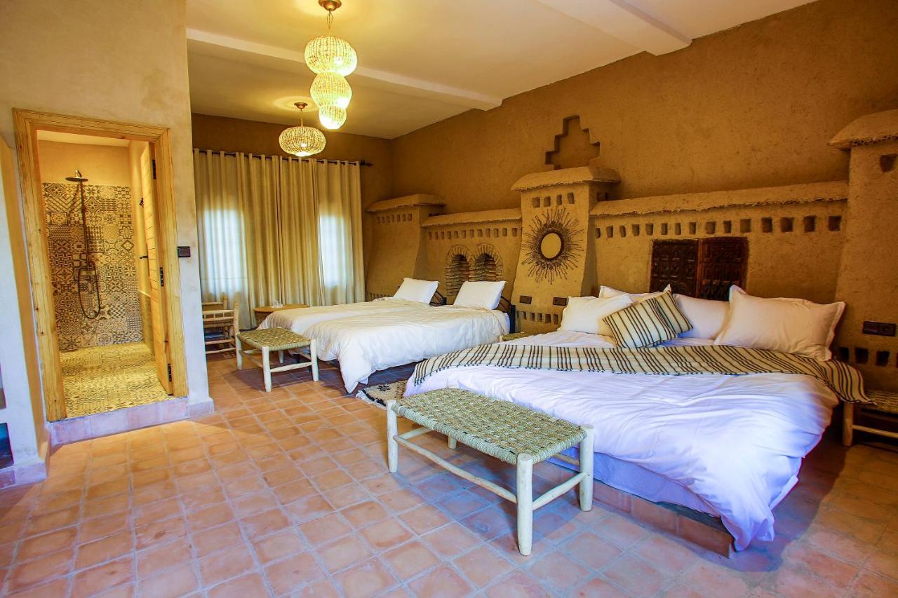 Riadsuerteloca Merzouga Hassilabied Eksteriør billede A room at the hotel