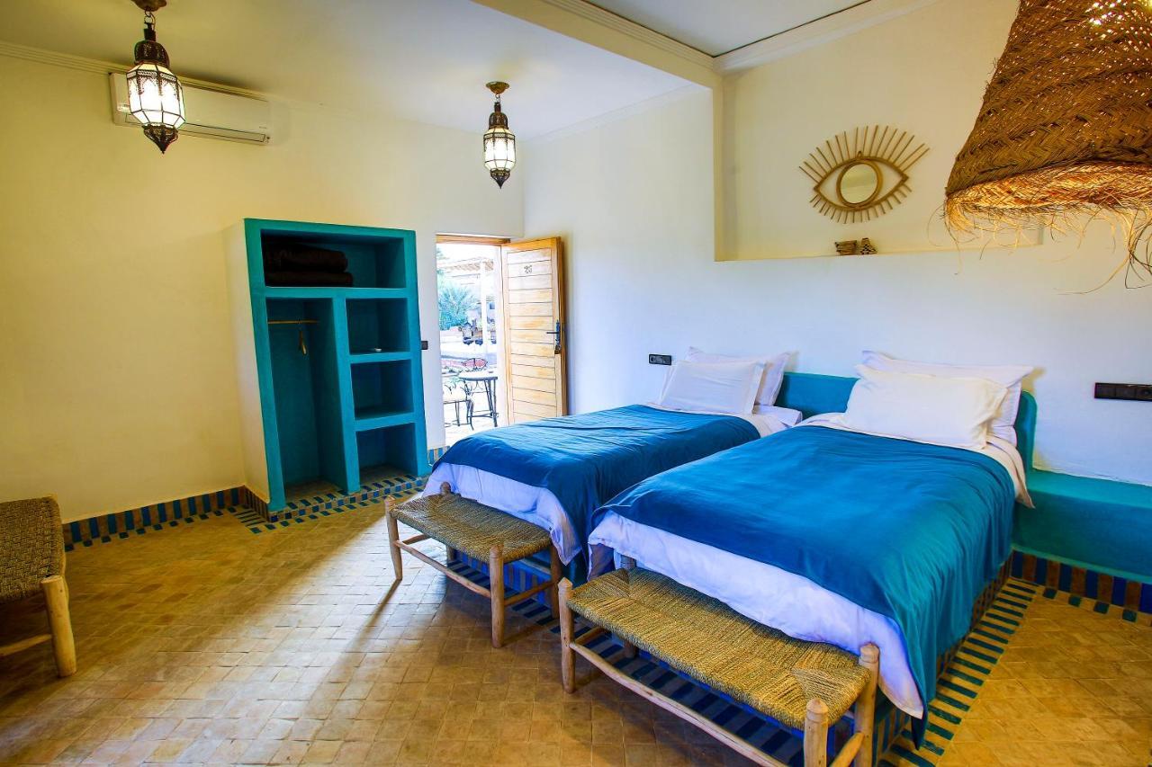 Riadsuerteloca Merzouga Hassilabied Eksteriør billede A bedroom at the hotel