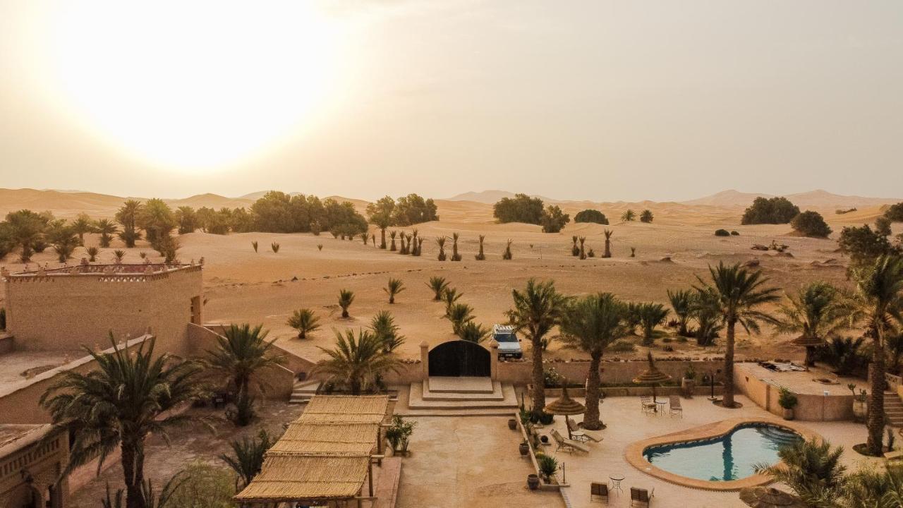 Riadsuerteloca Merzouga Hassilabied Eksteriør billede Al-Wathba resort