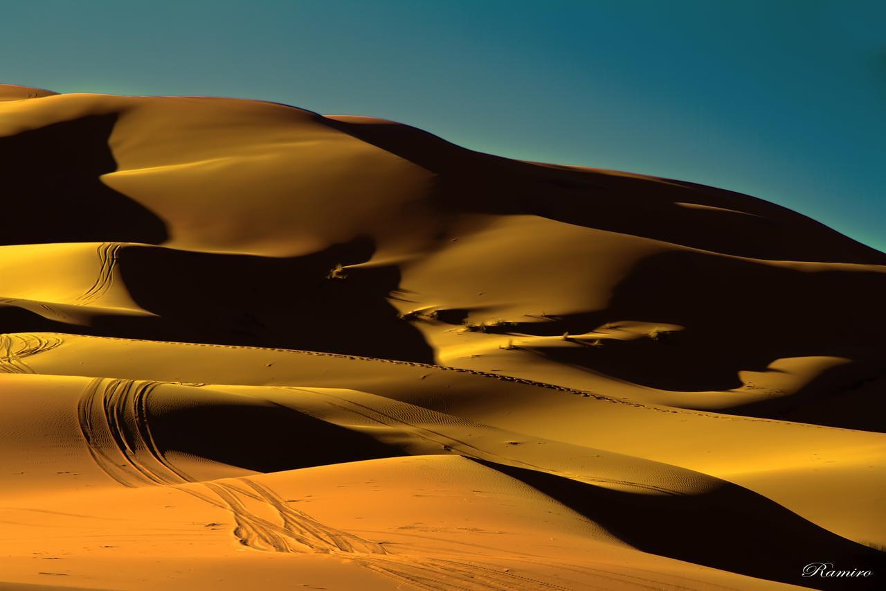 Riadsuerteloca Merzouga Hassilabied Eksteriør billede Sand dunes in the Sahara